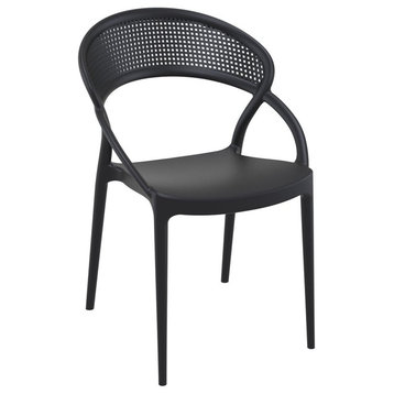 Compamia Sunset Dining Chair Black, Set of 2