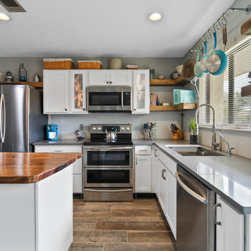 Palm Bay Coastal Industrial Kitchen
