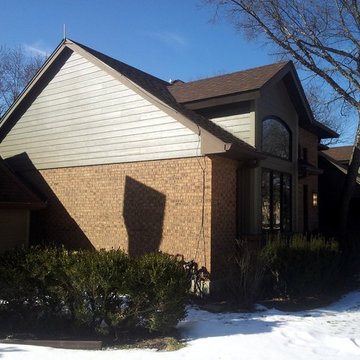 Side View with James Hardie Siding & Andersen Windows