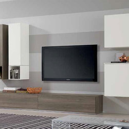 Spar Exential Wall Unit SP-Composition Y44 - $3,519.00 - Entertainment Centers And Tv Stands