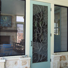 Patio door & stone lower surround