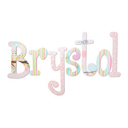 Custom Owl Letters - Wall Letters