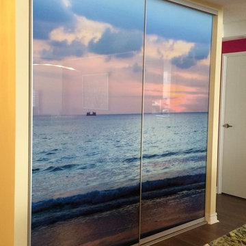 Custom Graphic Sliding Doors - "Decorativo"