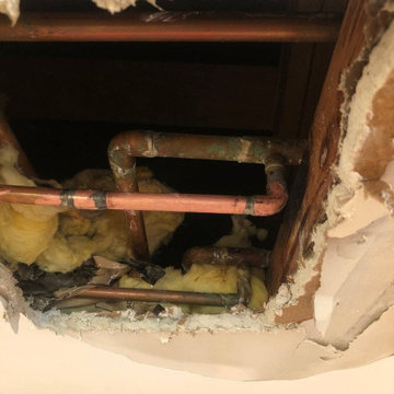 Water Damage Restoration - Kitchen