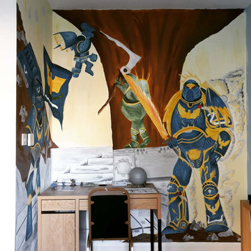 Warhammer mural
