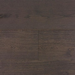 European Oak &frac34;&rdquo; Hardwood Flooring, Dark Brown, Chocolate color, Hamburg - Hardwood Flooring