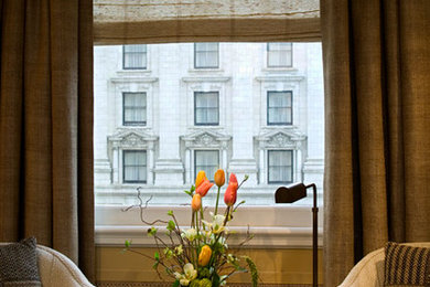 Inspiration for a small timeless master bedroom remodel in San Francisco