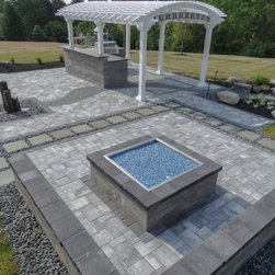 Night Time Quarry Blues - Landscaping Stones And Pavers