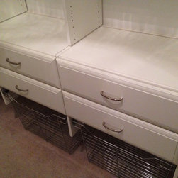 New Construction- Her MBR - Closet Storage