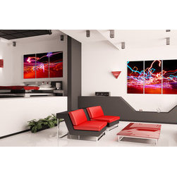 Living Room Wall Design #17 - Artwork