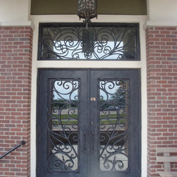 Forge Iron Designs Wrought Iron Doors - Front Doors