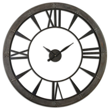 Uttermost Ronan Wall Clock, Large, 6084