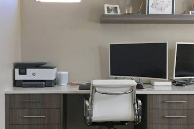 Home office - modern home office idea in Salt Lake City