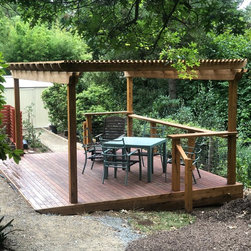 Fusion Pergola - Style #2 - 3x5m - Pergolas, Arbours and Trellises