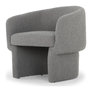 Charcoal Boucle Upholstery