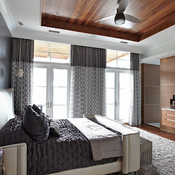 Contemporary Watercolor Home
