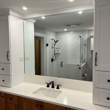 Medallion Park place Cherry Pecan Master Bath