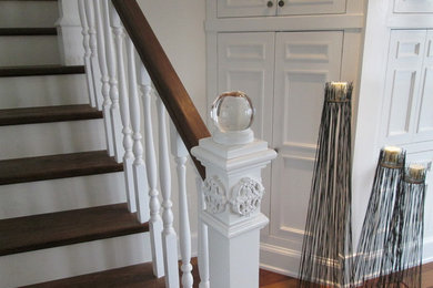 Inspiration for a staircase remodel in Philadelphia
