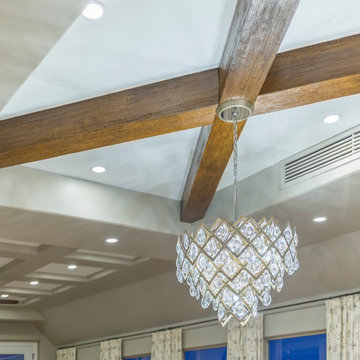 Kitchen Ceiling Detail & Pendant