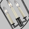 Generation Lighting, F3321/3SMS, Mini-Lantern, Smith Steel