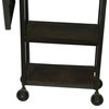Carlyle Library Bookshelf with Rolling Ladder