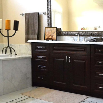 Dark Cherry Raised Panel, Temecula, CA
