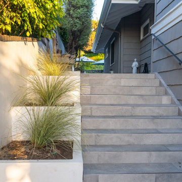 Full Backyard and Front yard Remodeling Project in Corona Del Mar