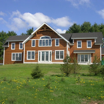 Newport design Timber Frame, Stow, MA