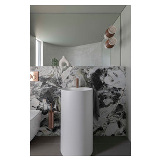 Lurline Bay House I Part 2 - Contemporary - Powder Room - Sydney - by D ...