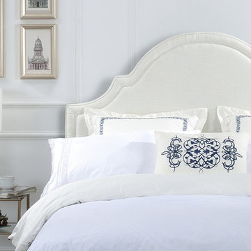 Catherine Headboard, Queen, Antique White