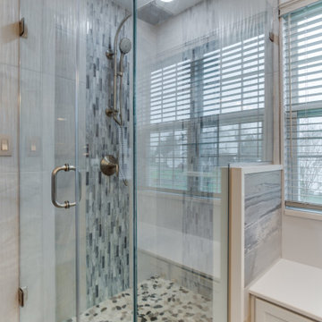 Transitional Primary Bathroom Design Mechanicsville, MD