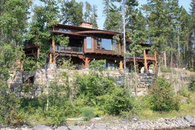 Inspiration for an exterior home remodel in Seattle