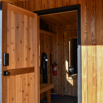 Idaho Wilderness Yurts Sauna