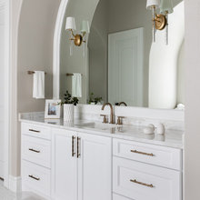 Master Bath Painted Cabinets