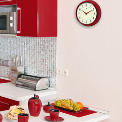 Retro Clock- Available in 8 Colors - Wall Clocks