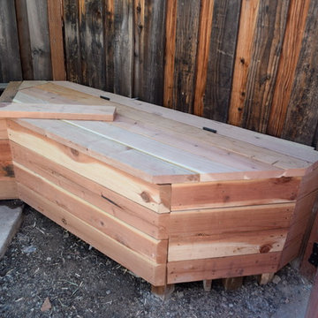 San Ramon Pool equipment cover and gate