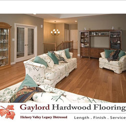 Simple Living Space - Hardwood Flooring