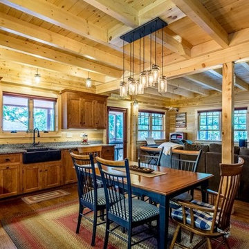 Big Twig Homes Katahdin cedar log home