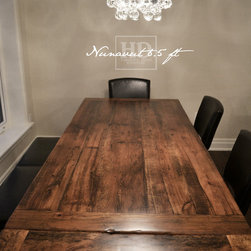 Reclaimed Wood Harvest Tables - Products
