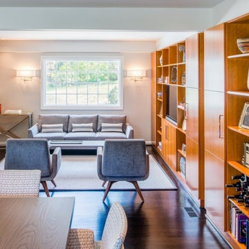Contemporary First Level - Danziger Design - Chevy Chase, MD
