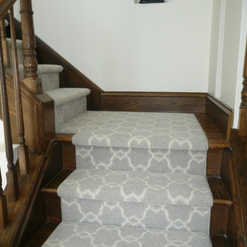 Modern Graphic Stair Runner