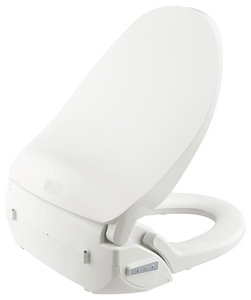 Bio Bidet Slim TWO Bidet Smart Toilet Seat- Round White