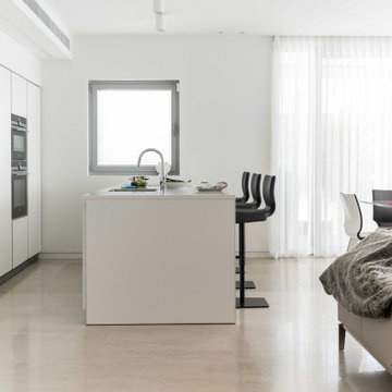 Minimal kitchen island