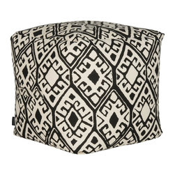 Stellar Pouf in Black - Floor Pillows And Poufs