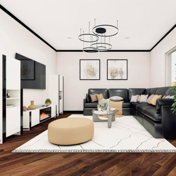 Modern house interior design