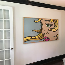 Client Artwork Installations - Mitch McGee Art Commission - Paintings