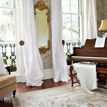 Staging this extraordinary residence on Savannah's coveted Monterey Square