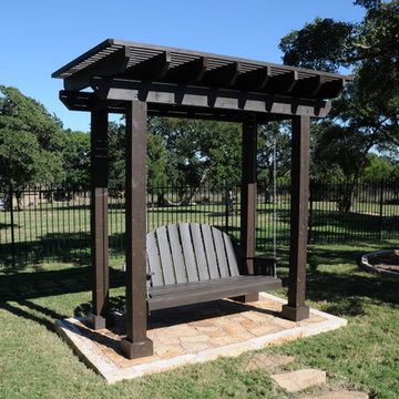 Arbor Covered Swing
