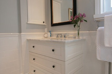 Elegant bathroom photo in Other
