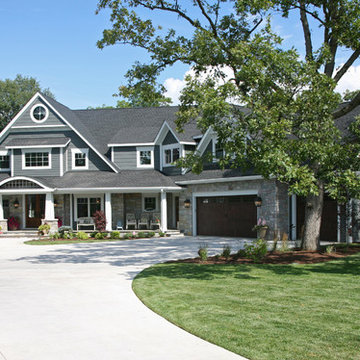 Lake Geneva Traditional Shingle Home